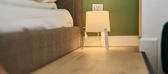 Stylish Studio with Mezzanine | Air Conditioning, Close to Airport