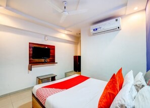 Habitación doble Deluxe | Wifi gratis y ropa de cama 