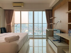Departamento | 1 habitación, decoración personalizada y muebles diferentes 