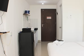 Departamento | 1 habitación, decoración personalizada y muebles diferentes 