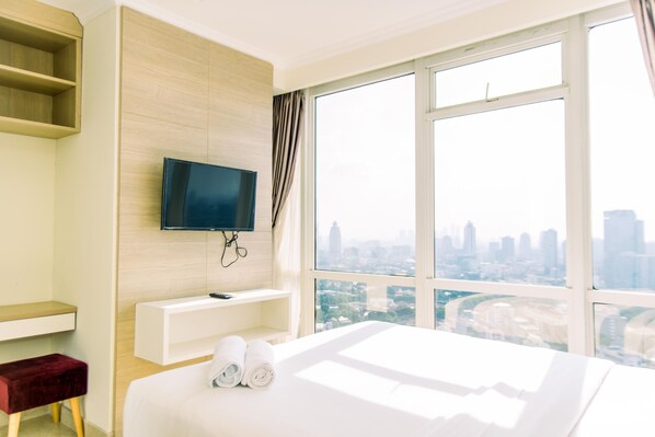 아파트 | 2 개의 침실, 각각 다른 스타일의 인테리어, 각각 다르게 가구 비치, 다리미/다리미판