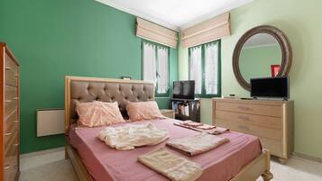 3 soverom, strykejern/-brett, wi-fi (inkludert) og sengetøy