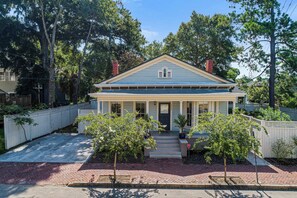 Exterior - Impeccably Restored Bungalow w/ Private Yard and Parking by Lucky Savannah (Savannah)