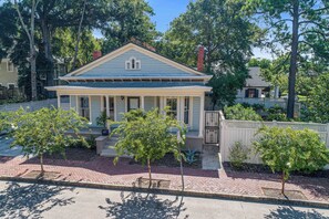 Exterior - Impeccably Restored Bungalow w/ Private Yard and Parking by Lucky Savannah (Savannah)