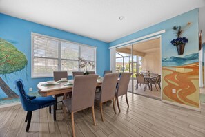 Villa, Multiple Bedrooms | Dining - Luxury 13 Bedroom Disney Villa Pool SPA Game Room WI-FI 13 Villa by RedAwning (Davenport)