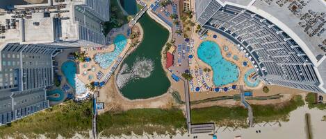 Indoor pool, outdoor pool