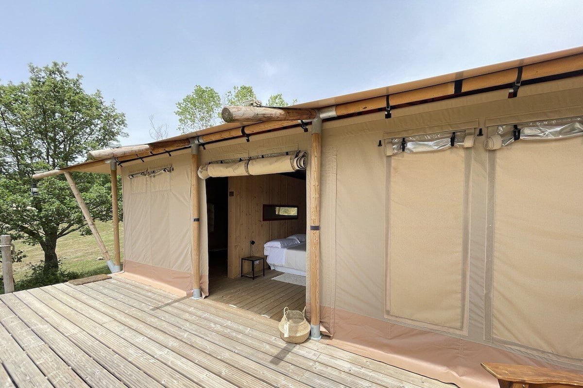 Tienda de campaña, baño en la habitación (Tenda Lusso BagnoStardust) | Exterior