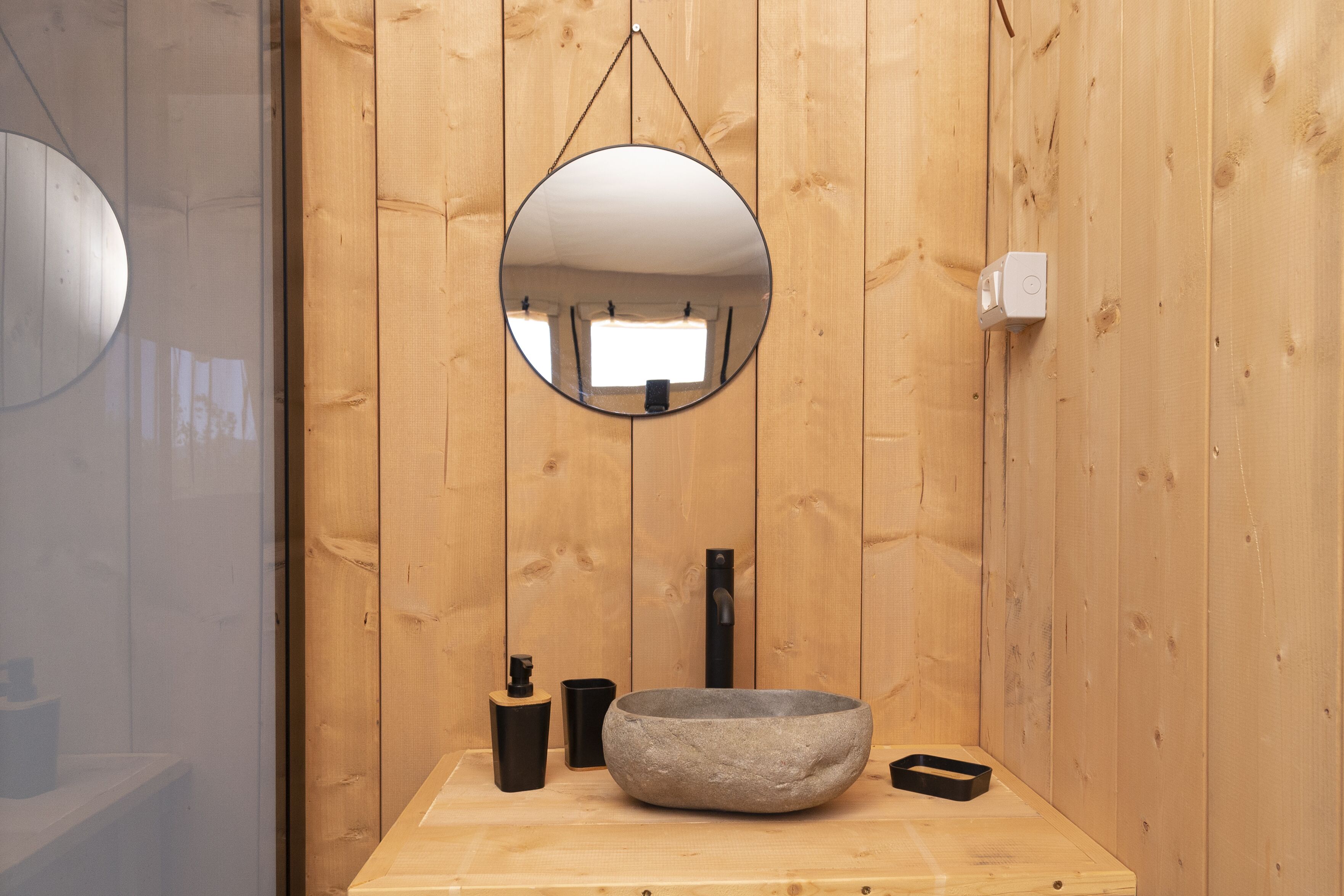 帳棚, 獨立浴室 (Tenda Lusso BagnoStardust) | 浴室