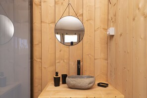 Telt, eget bad (Tenda Lusso BagnoStardust) | Bad