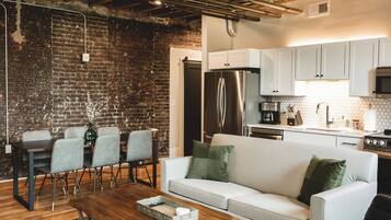 Premium Condo | 1 bedroom, iron/ironing board, free WiFi, bed sheets