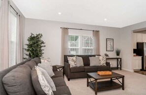 TV, offices - 3BR Home on Eckert Lane | Near Highland Square (Akron)