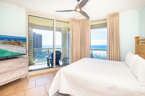 3 bedrooms, iron/ironing board, WiFi, bed sheets - P4-1104 3B Gulf Views @ Portofino (Pensacola Beach)