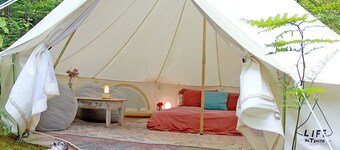 Boho Bell Tent: BLISS IN THE FOREST