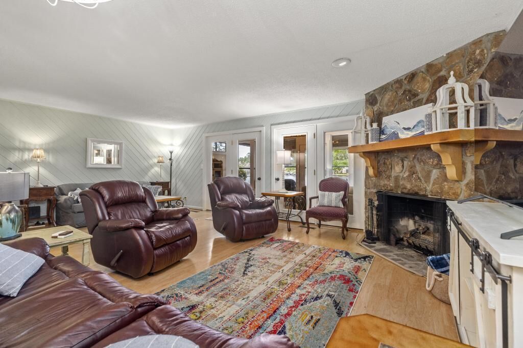 TV connectée, cheminée