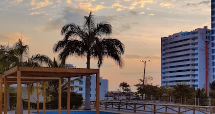 Resort Playa Azul Tonsupa Departamento con vista de 2 habitaciones.