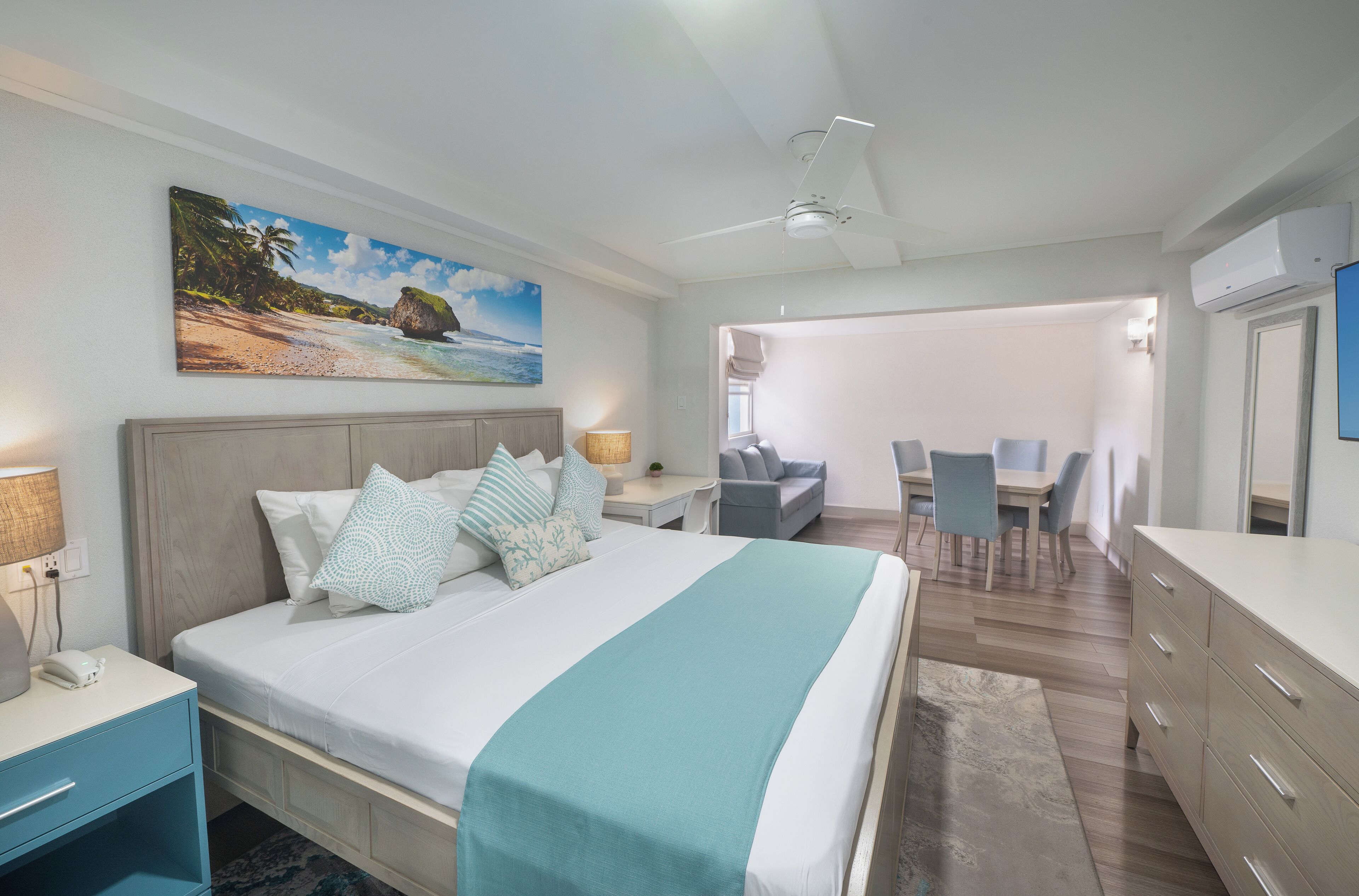 Caja fuerte, wifi gratis, ropa de cama