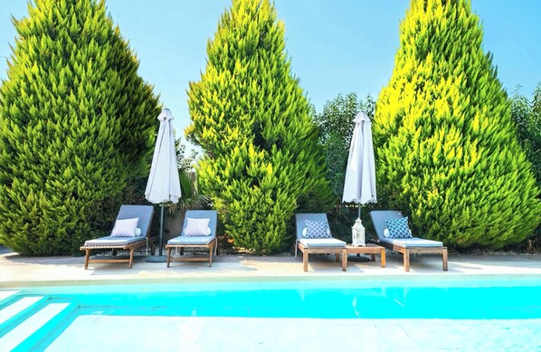 Alberca al aire libre 