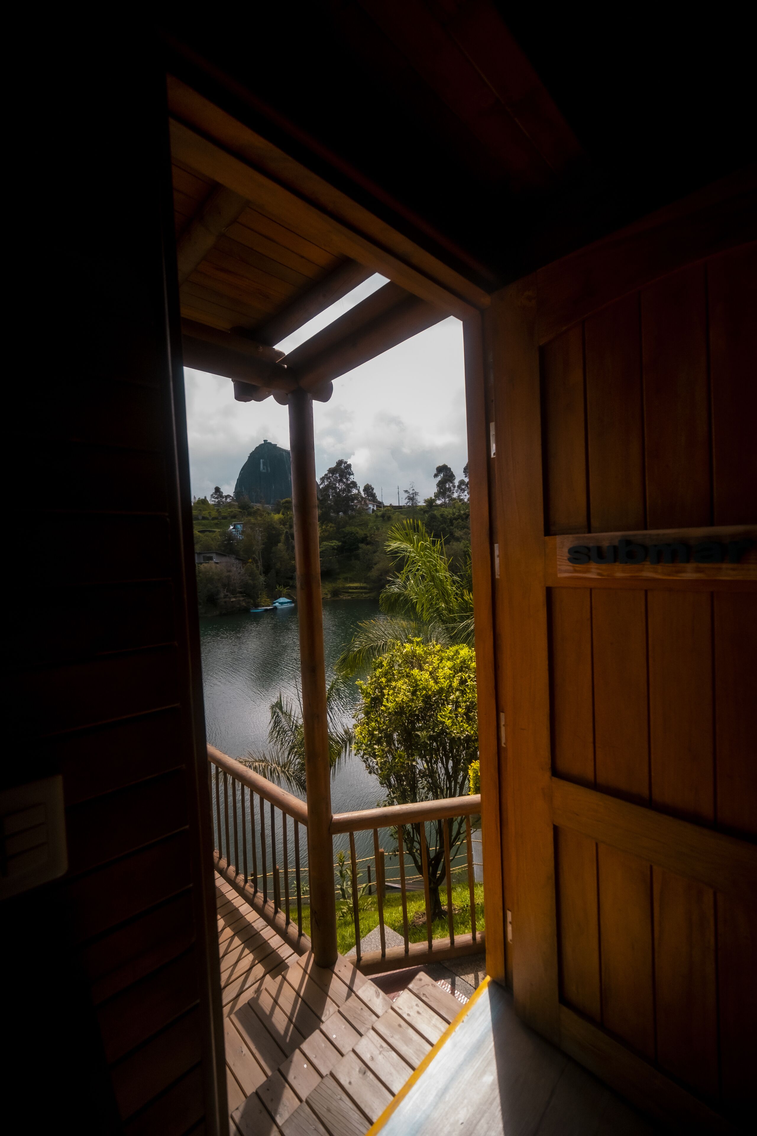 部屋からの景観
