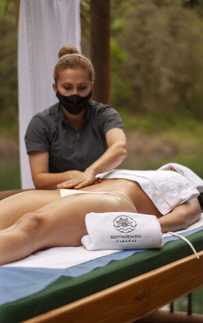 Massagens com pedras quentes, massagens