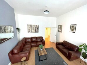 Apartment, Multiple Beds | Living room - Spacious 2-bed Apartment With Hot tub and Parking (Nottingham)