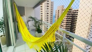 Appartement Familial, 2 chambres, vue plage | Terrasse/Patio