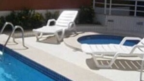 Appartement Familial, 2 chambres, vue plage | Terrasse/Patio
