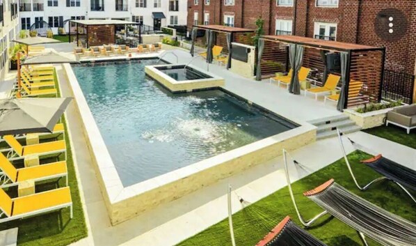 Alberca al aire libre 