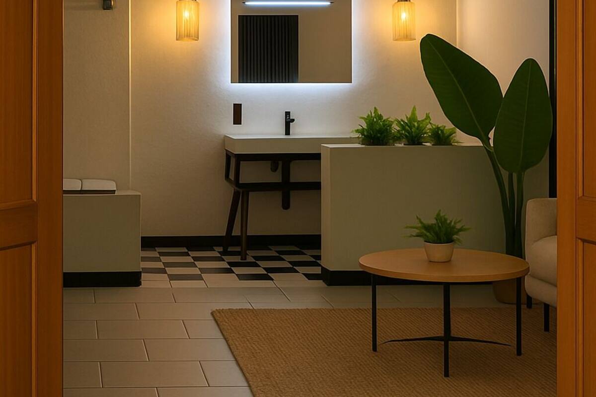 Superior-studiosviitti, 1 suuri parisÀnky (Chiquita) | Kylpyhuone | Designer-hygieniatuotteet, hiustenkuivaaja, pyyhkeet, saippua