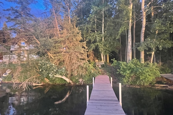 Private dock for guest use