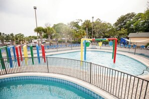 Indoor pool, a heated pool