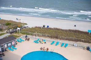 Indoor pool, outdoor pool - Oceanfront Balcony Penthouse @ Myrtle Beach Resort (Myrtle Beach)