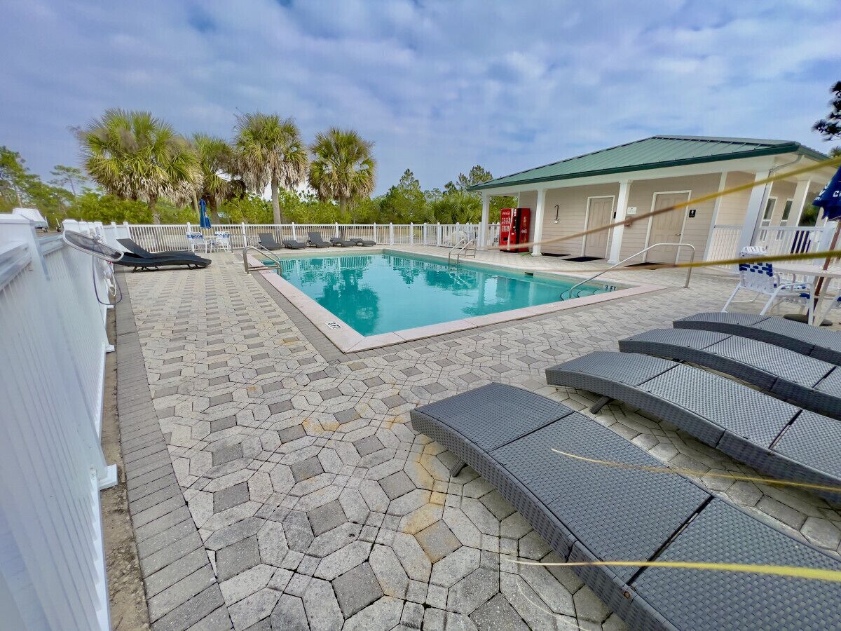 Una piscina climatizada