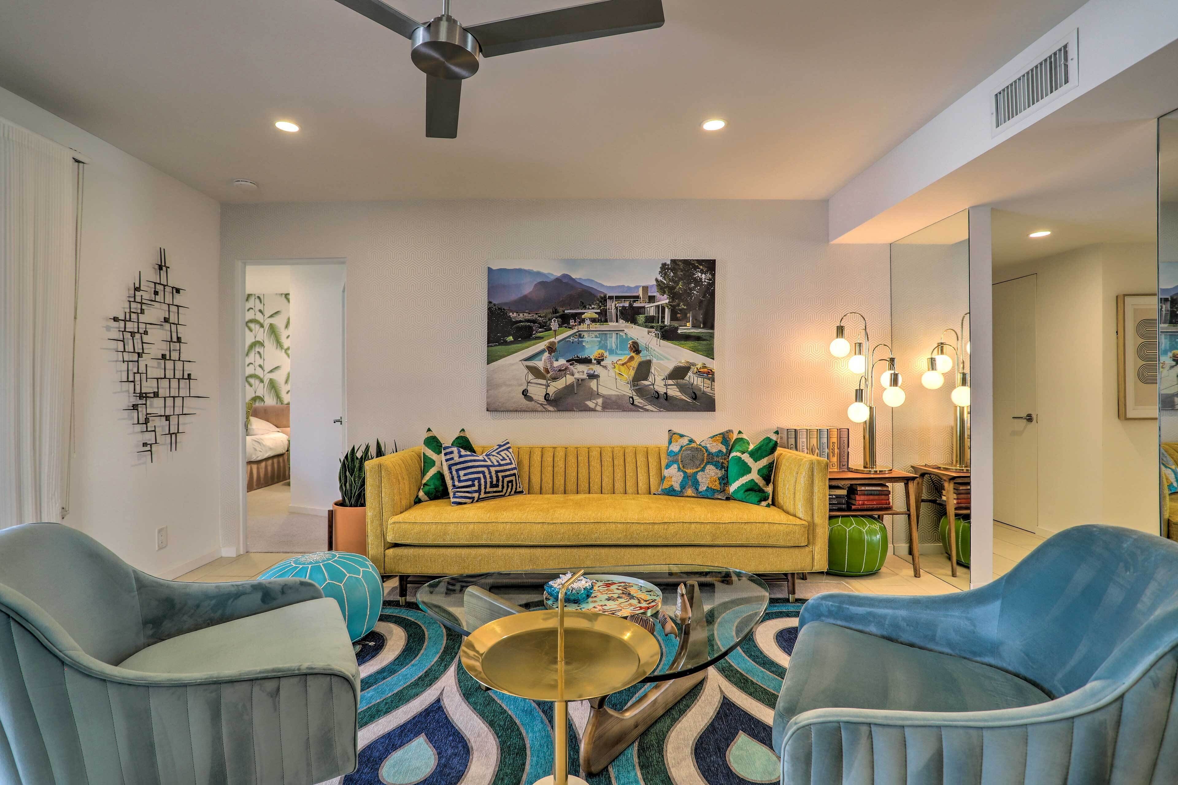 Chic Palm Springs Gem w/ Patio + Pool Access!