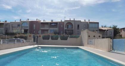 Pleasant 2 room apt. with pool Richelieu Cap d'Agde