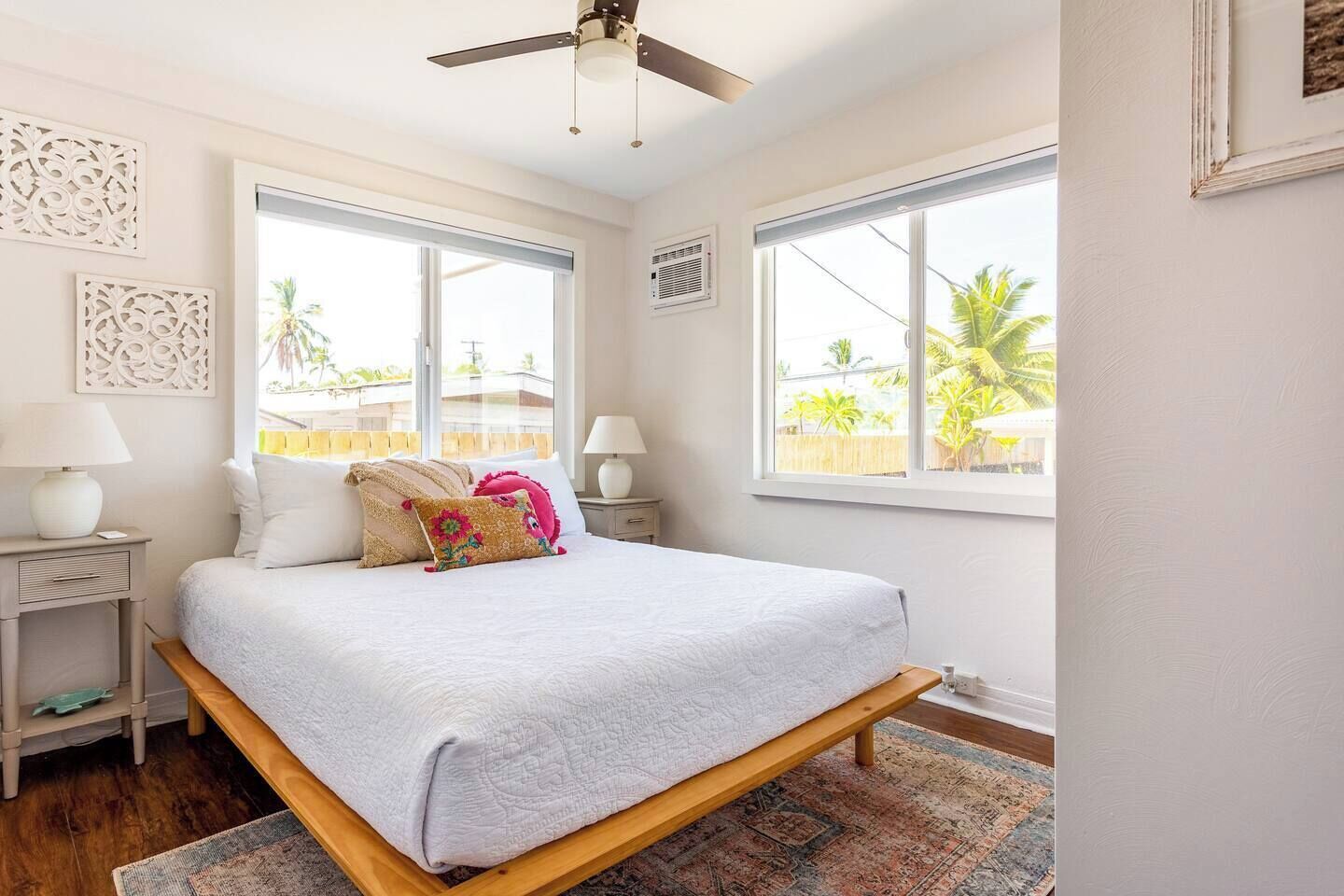 2 bedrooms, iron/ironing board, travel crib, free WiFi