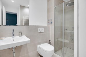 Hair dryer, towels