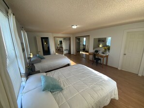 2 bedrooms, desk, iron/ironing board, free WiFi