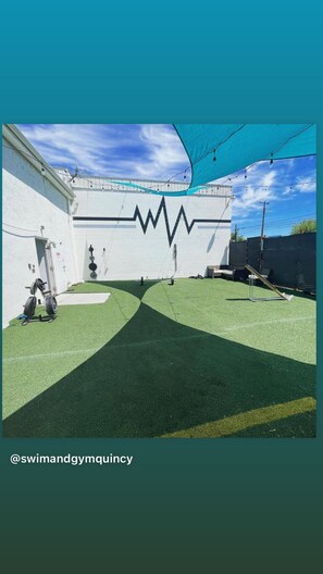 Enceinte de l’hébergement