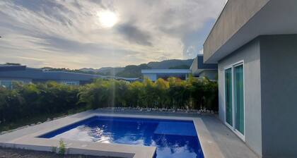 Brand new private home in a gated colony. 5 min walk to beach and all facilities