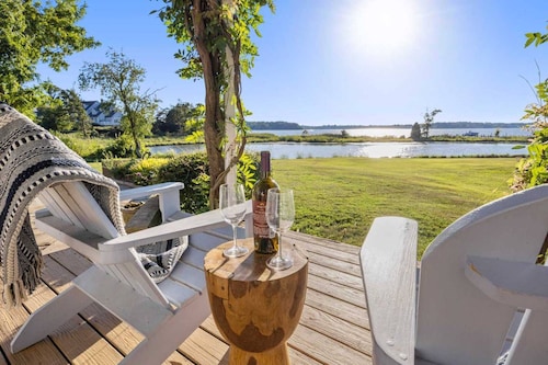 Serene Sunsets at Historic Waterfront Home