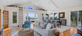 Serene Sunsets at Historic Waterfront Home