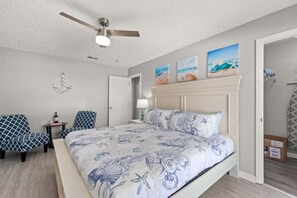 2 bedrooms, desk, iron/ironing board, free WiFi