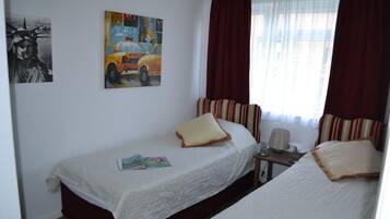 2 slaapkamers, beddengoed