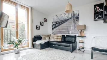 Appartement | Woonruimte | Een open haard