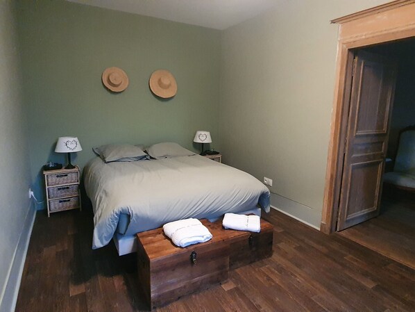 1 Schlafzimmer, kostenloses WLAN, Bettwäsche