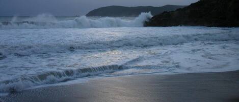 Am Strand, Liegestühle