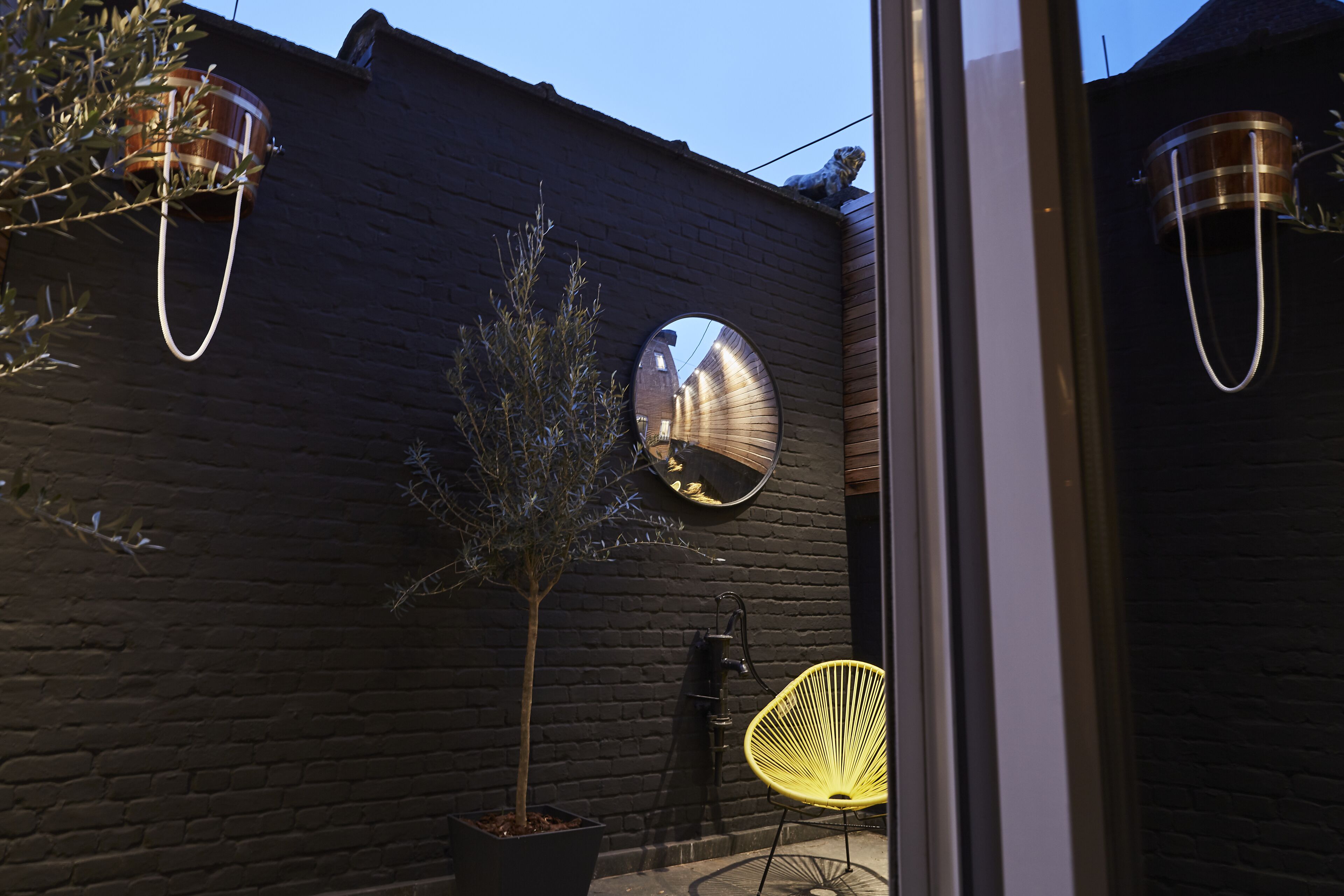 Royal suite, 1 queensize bed, niet-roken, uitzicht op de stad | Terras