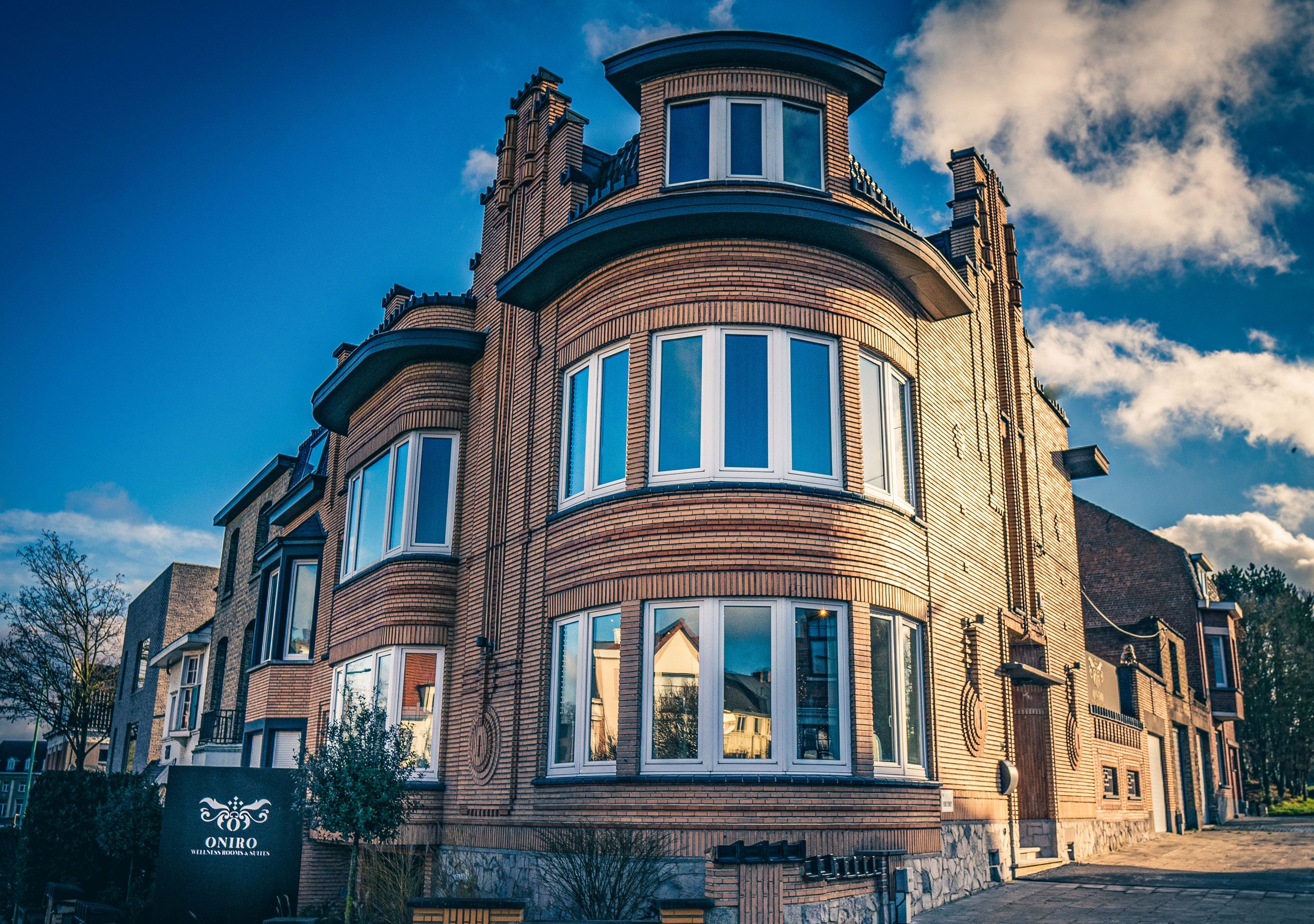 Voorkant van accommodatie