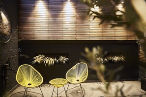 Royal Suite, 1 Queen Bed, Non Smoking, City View | Terrace/patio - Hotel ONIRO - Luxury Rooms & Wellness Suites (Tournai)