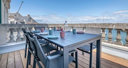 Beautiful flat with view on the port of Le Croisic